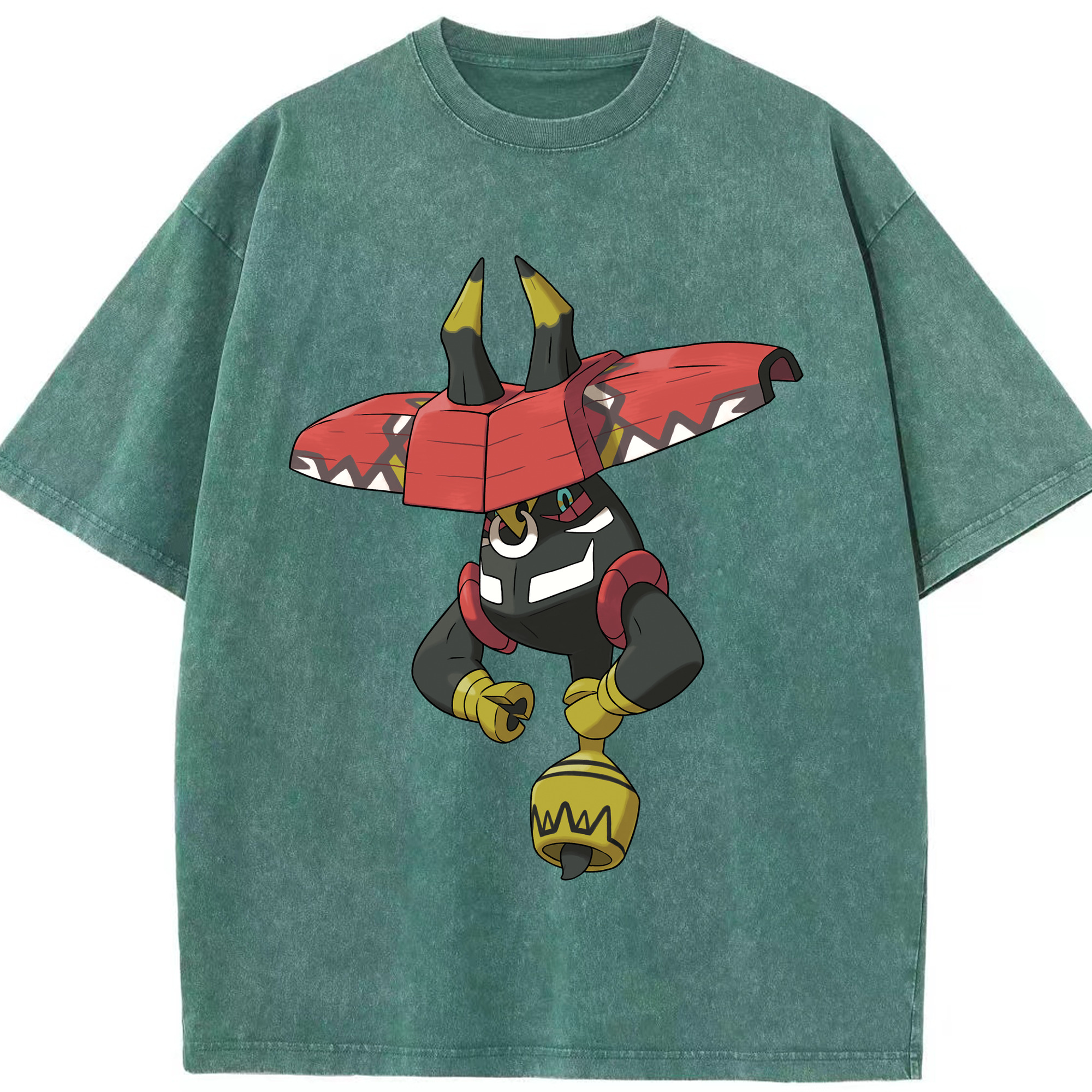 （画像用） ポケットモンスター Pokémon 綿100% ヴィンテージ風 半袖Tシャツ（フロントプリント）